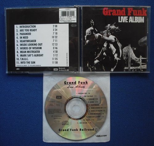 GRAND FUNK - LIVE ALBUM (used) - CD
