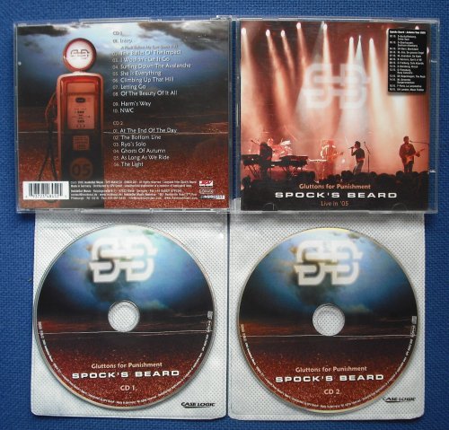 SPOCK'S BEARD - GLUTTONS FOR PUNISHMENT (2CD) (used) - CD