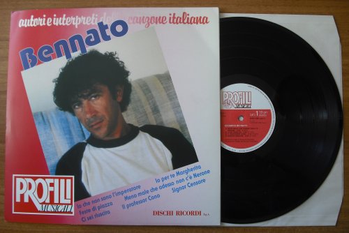 BENNATO, EDOARDO - PROFILI MUSICALI (used) - LP
