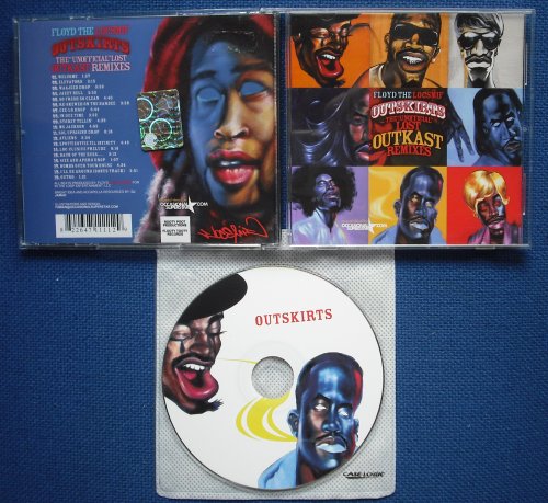FLOYD THE LOCSMIF - OUTSKIRTS: THE UNOFFICIAL LOST OUTKAST REMIXES (used) - CD