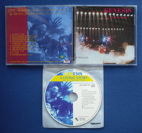GENESIS - A Living Story - The 1977 British Tour (used)