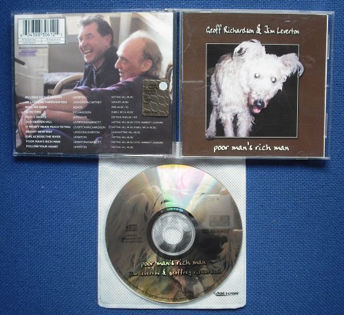 RICHARDSON, GEOFF/LEVERTON, JIM - POOR MAN'S RICH MAN (used) - CD