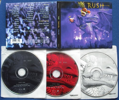 RUSH - Rush In Rio (3cd Digipack (used))